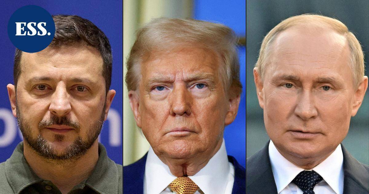 Sky News: Trumpin, Putinin ja Zelenskyin tapaaminen mahdollisesti luvassa jo tällä viikolla | Uutissuomalainen