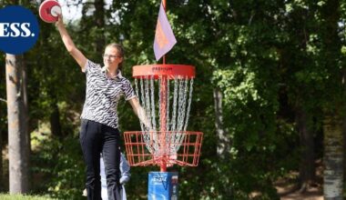 Frisbeegolfaaja Silva Saarisen yhdestä haaveesta tuli totta Heinolan SM-kisoissa | Urheilu