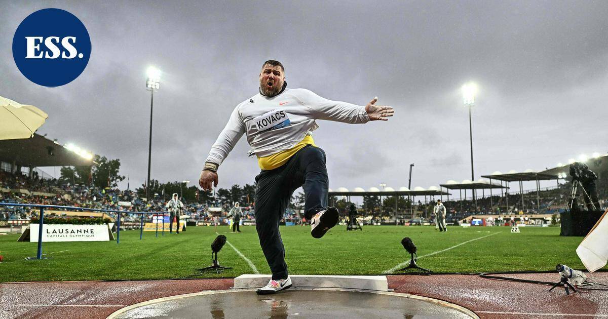 Yhdysvaltain kuulajätti kovaan tulokseen Timanttiliigan sateessa – Japanin tähti jäi keihäskisan viimeiseksi | Urheilu