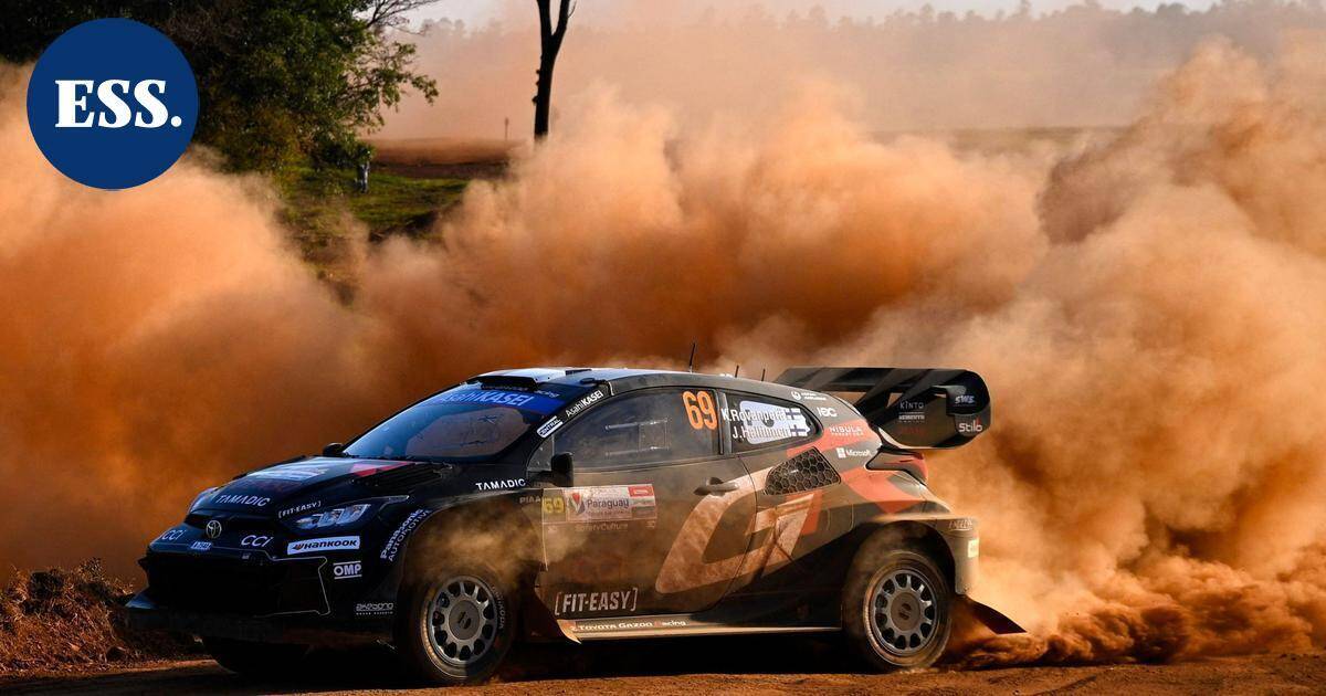 Rovanperän voittohaaveet Paraguayn MM-rallissa karkasivat rengasrikkoon – maailmanmestaruuden kohtalo täysin auki | Urheilu