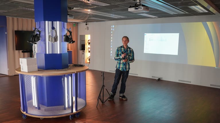 Helsinki XR Center, showroom 