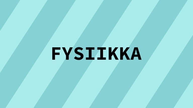 Navigaatiokuva aineelle Fysiikka.