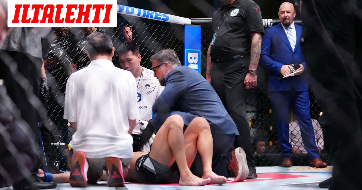 Nyt sattui pahasti – Pelottava hetki UFC:ssä