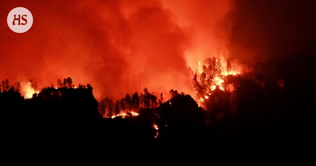 Valtava palo on roihunnut Grand Canyonissa jo kuukauden, sammuttamassa yli tuhat ihmistä