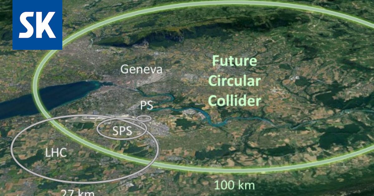 Suunnitelma julki: Jättimäinen hiukkaskiihdytin olisi 91-kilometrinen