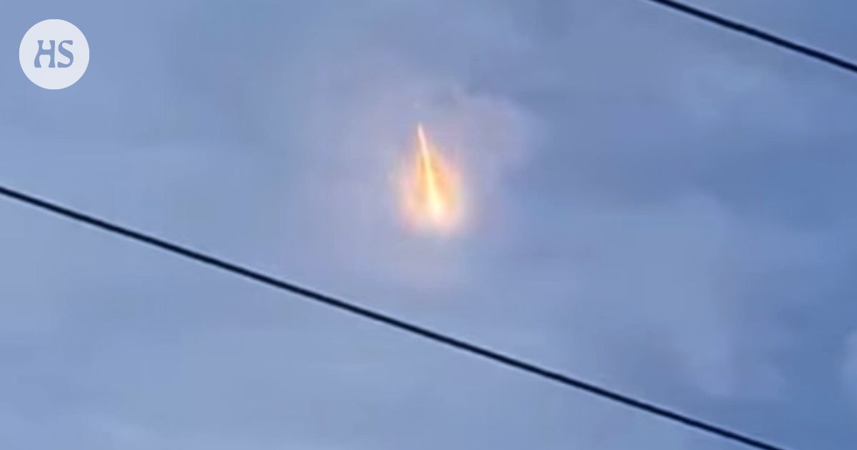 Taivaalla nähtiin kirkas mahdollinen meteori