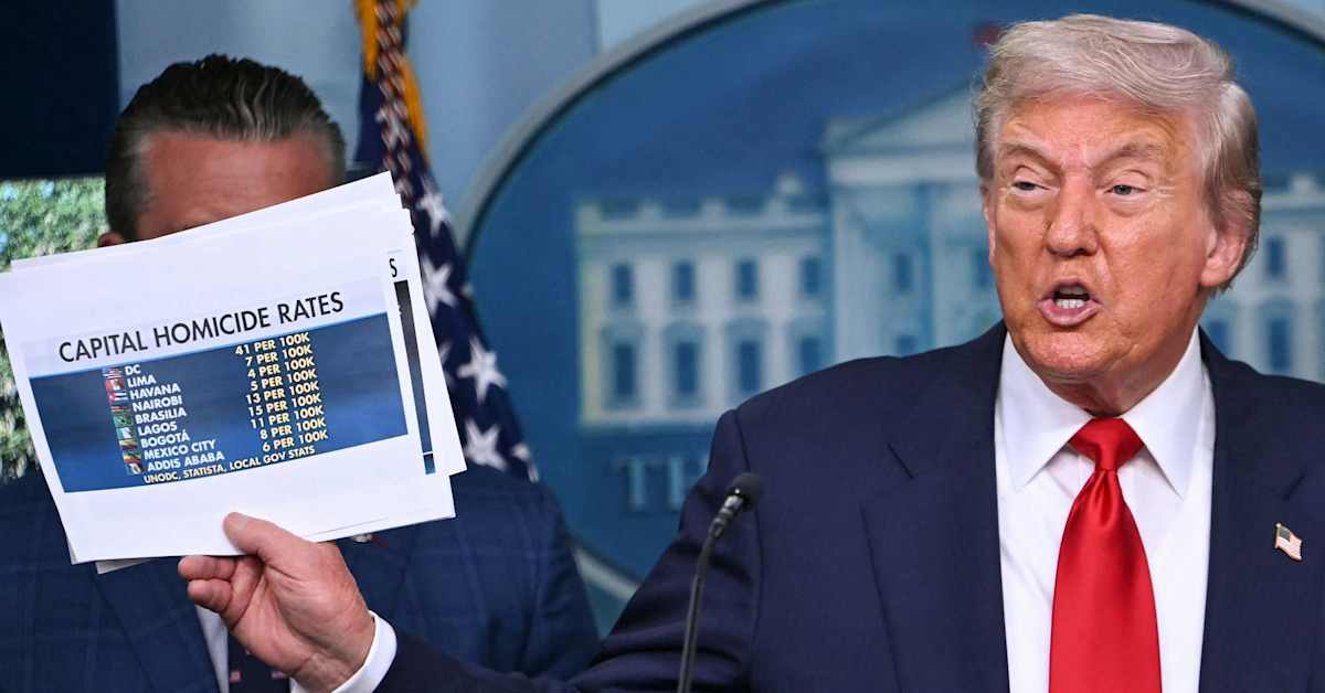 Trump siirtää Washingtonin poliisin liittovaltion alaisuuteen ja odottaa ”rakentavia keskusteluja” Alaskassa Putinin kanssa | Uutisia lyhyesti