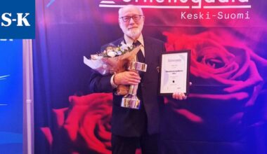 ”Kun laitteet olivat toimivat vammaisille lapsille, sopivat ne hyvin muillekin” – Keuruulaiselle Erkki Tervolle elämänura-palkinto Keski-Suomen urheilugaalassa