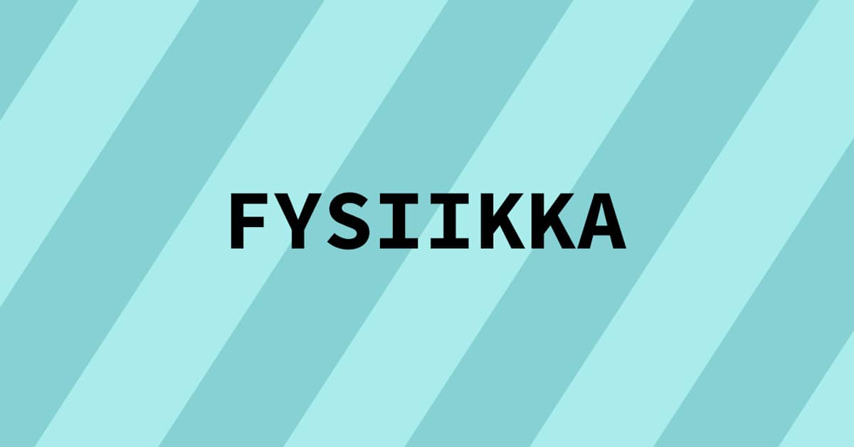 2018 syksy: fysiikka – YTL:n sensorin vastaukset kokelaiden kysymyksiin | Abitreenit