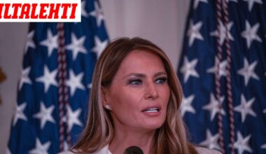 Järkyttävä väite Trumpeista leviää – Melania tulistui
