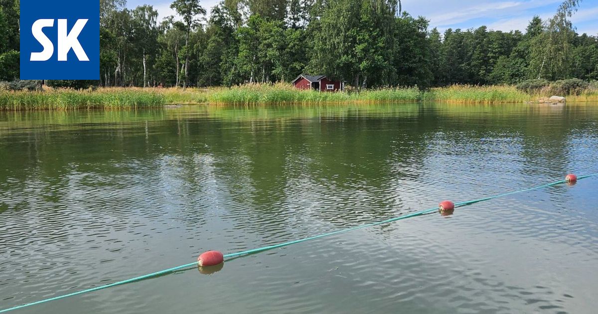 Lampaiden laidunsaari turvattiin Raumalla myös mereltä päin