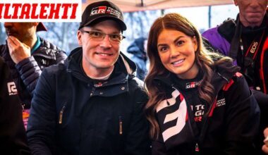Jari-Matti Latvala ja Janni Hussi ilmiliekeissä