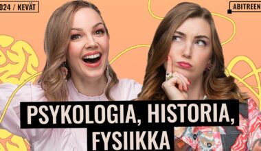 Jäikö jokin kaihertamaan psykologian, historian tai fysiikan kokeessa? Katso tallenne Areenasta | Abitreenit