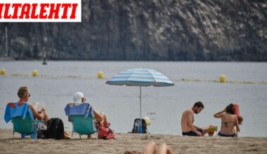 Teneriffan rannoilla kaksi harvinaista näkyä
