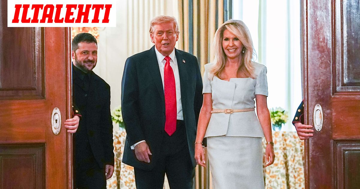 Trumpin rinnalle ilmestyi mystinen nainen – Ryvettynyt kohuissa