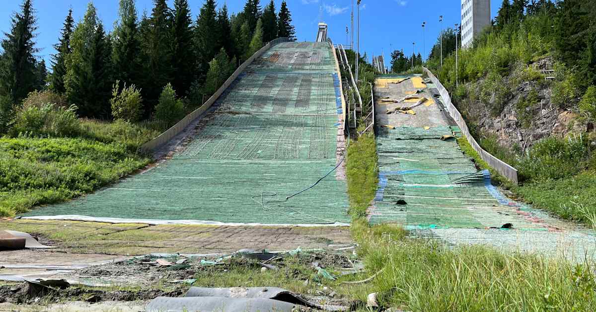 Matti Nykäsen nimikkomäki rapistuu Jyväskylässä – näkymä mäkimontussa on karu | Urheilu