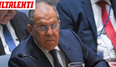 Lavrov puhui suunsa puhtaaksi Suomesta