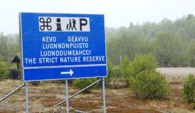 Kevon luonnonpuiston reittejä on jouduttu sulkemaan tulvien vuoksi | Lappi