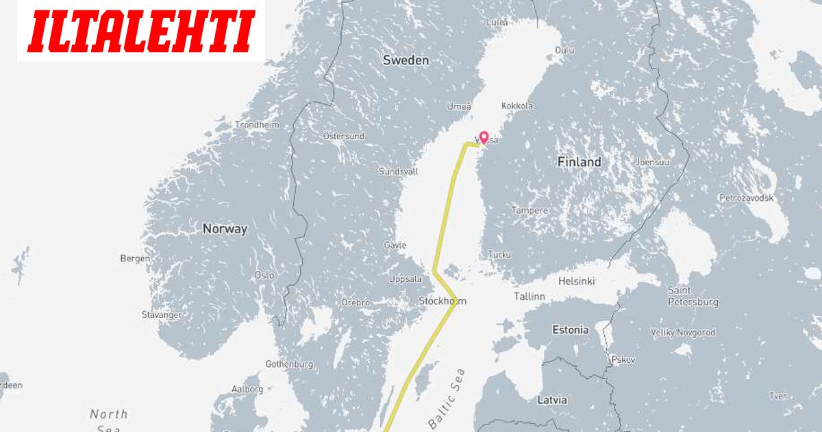 Epäilyttävästi käyttäytynyt Venäjään kytkeytyvä alus on matkalla Suomeen