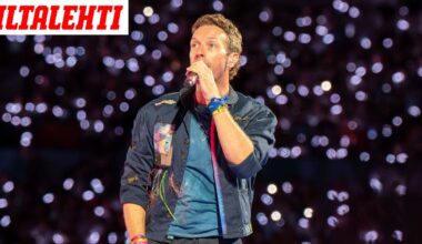 Coldplayn keikalla kosinta – Chris Martin piikitteli salasuhdekohusta