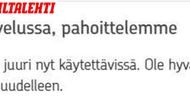 OP:n verkkopankki nurin
