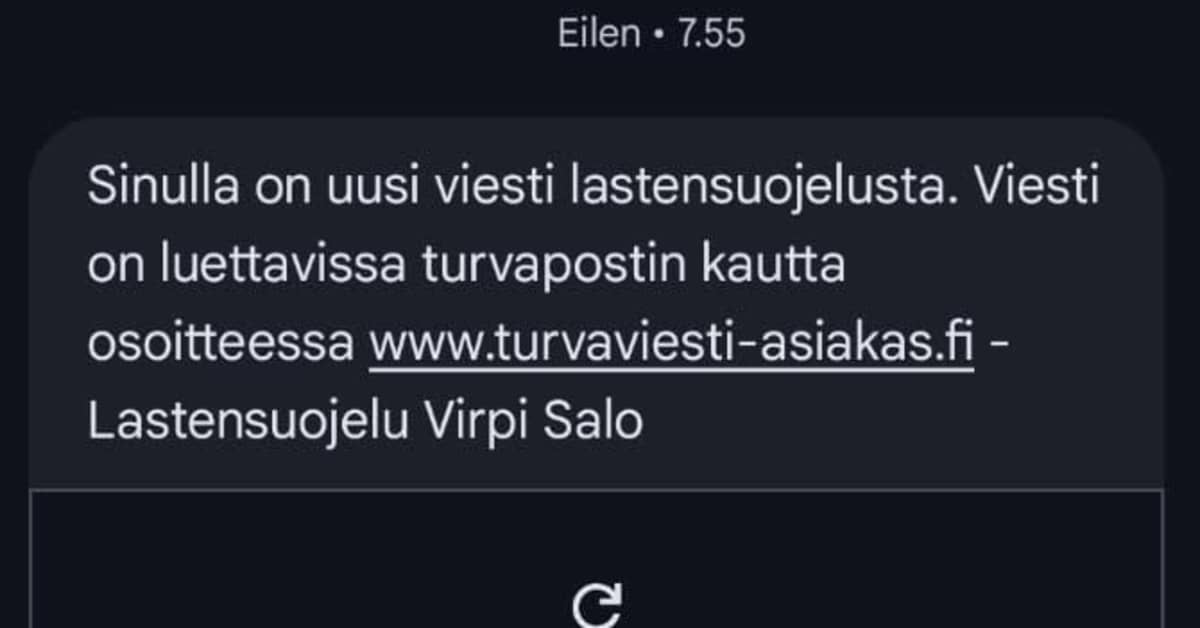 Tältä näyttää hyvinvointi­alueen nimissä lähetetty huijausviesti – todellisuudessa henkilö ei ole edes töissä Laphalla | Lappi
