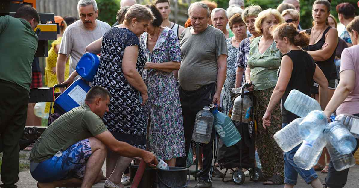 Ukrainalaiset kärsivät pahasta vesipulasta Venäjän miehittämillä alueilla, kertoo ukrainalaislehti | Uutisia lyhyesti
