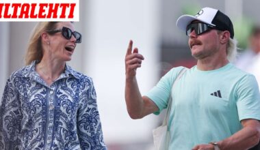 Valtteri Bottas harvinaisissa yhteiskuvissa