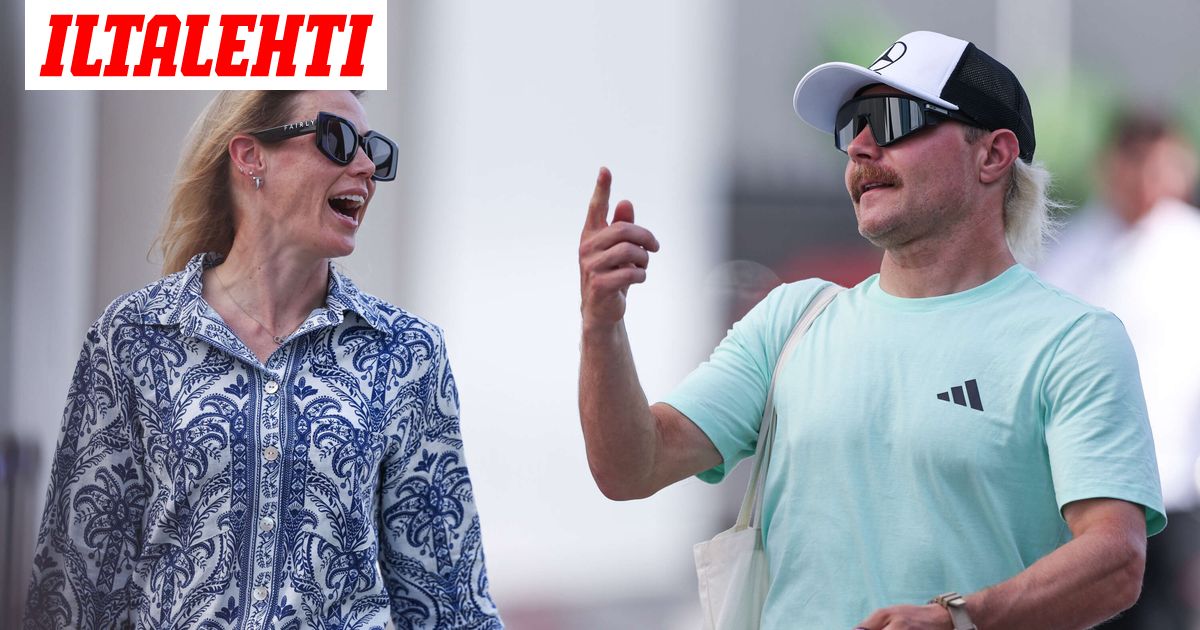 Valtteri Bottas harvinaisissa yhteiskuvissa