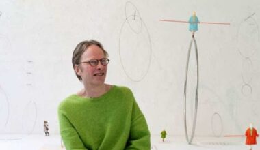 Toholampilais­­lähtöisen Pekka Jylhän kuusimetrinen taideteos julki Espoossa | Keski-Pohjanmaa