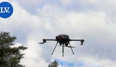 Pudonnut hyökkäysdrooni löytyi pellolta Virossa | Paikalliset