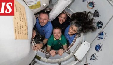 Nasan astronautit palaavat takaisin kotiin
