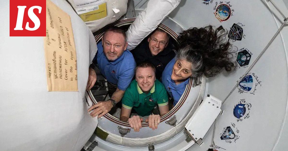 Nasan astronautit palaavat takaisin kotiin