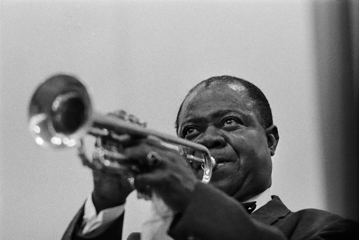 Yhdysvaltalainen trumpetisti Louis Armstrong Helsingissä vieraili Suomessa myös 1960-luvulla.