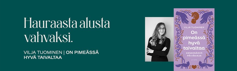 On pimeässä hyvä taivaltaa -tietokirja avaa keskosäidin tuntemuksia