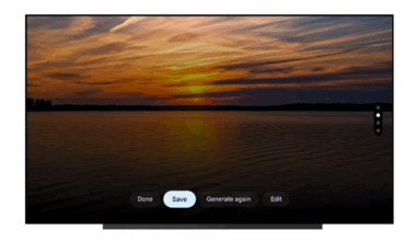 Kaikki Chromecast- ja Google TV -laitteet päivittyvät nyt mahdollisuudella luoda tekoälytaustakuvia