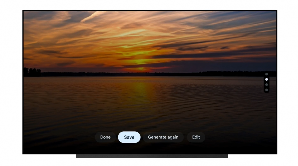 Kaikki Chromecast- ja Google TV -laitteet päivittyvät nyt mahdollisuudella luoda tekoälytaustakuvia
