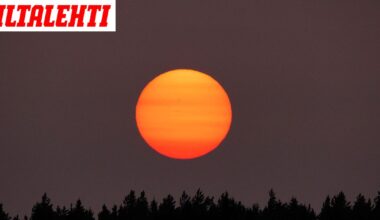 Kummallinen näky ilmestyi taivaalle – Tässä syy - Iltalehti