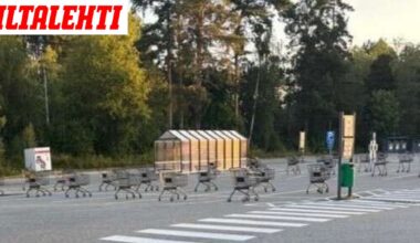 Kauppias kohtasi järjettömän näyn mikkeliläisen K-kaupan parkkipaikalla
