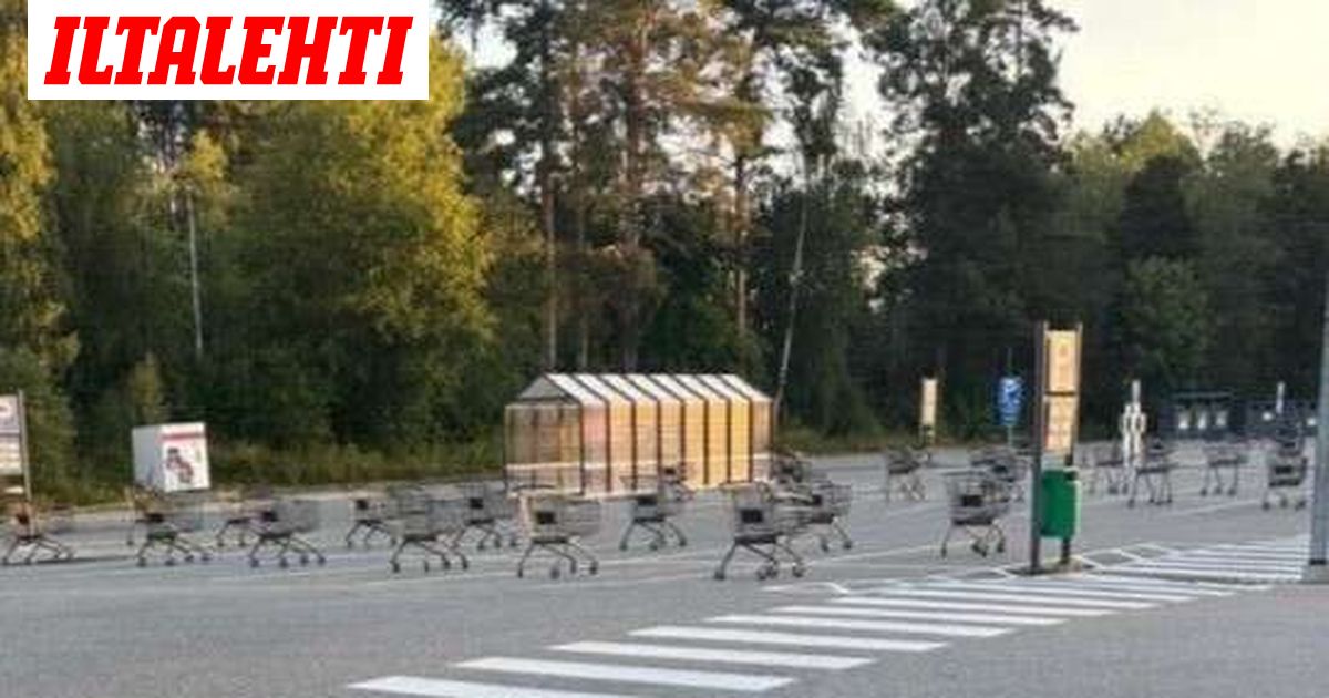 Kauppias kohtasi järjettömän näyn mikkeliläisen K-kaupan parkkipaikalla