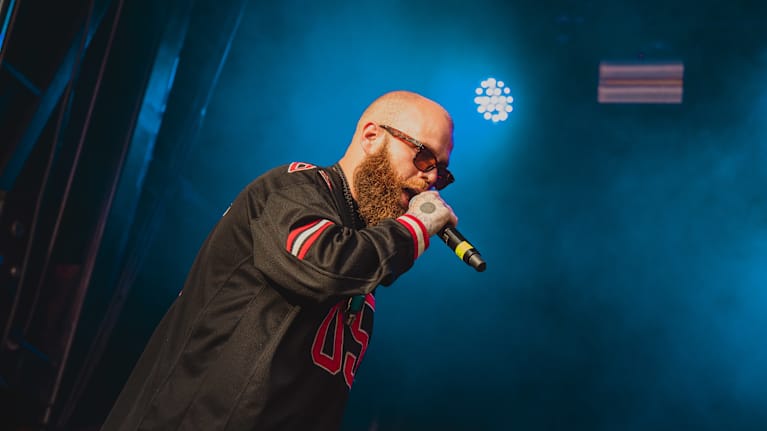 Ex Tuuttiz esiintyy Kesärauhassa 2023.
