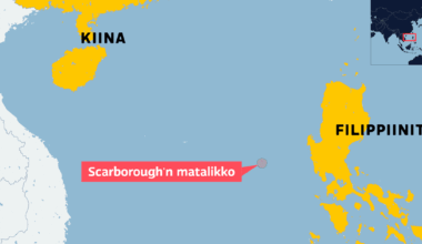 Kiinan rannikkovartiosto karkotti Filippiinien aluksia Scarborough’n matalikolta | Uutisia lyhyesti