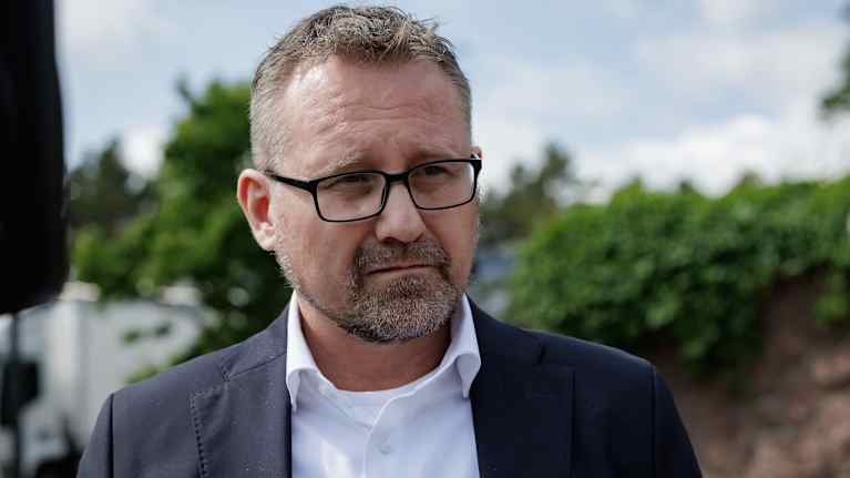 Ulkopoliittisen Instituutin johtaja Hiski Haukkala Kultarannassa 17.6.2025.