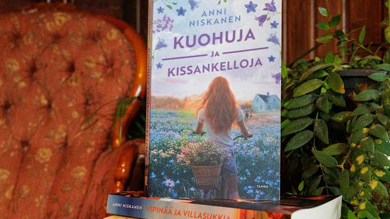Kirjailija Anni Niskasen tuotantoa.