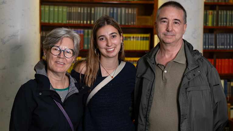 Laura Nebot, Isabel Córdoba ja Sergio Córdoba.