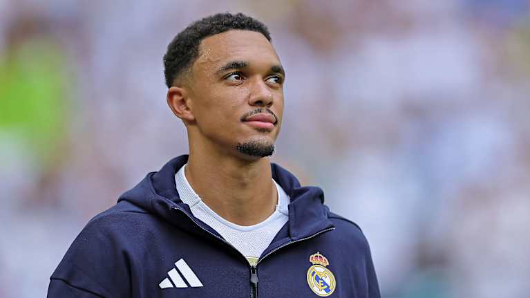 Trent Alexander-Arnold Real Madridin pelaajana.