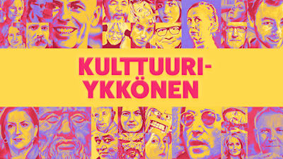 Kulttuuriykkösen ohjelmakuva. Kollaasi.