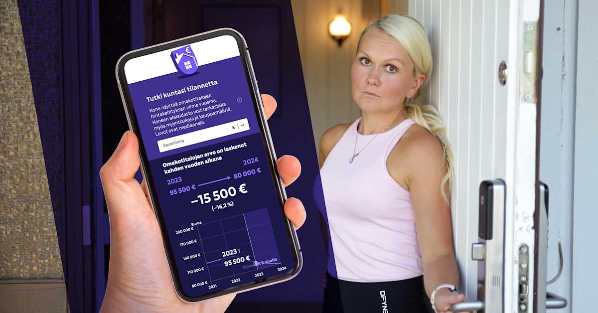 Savonlinnalainen Jonna Kiviaho ei osta taloa enää koskaan – kone näyttää, miten talokauppa kurjistui | Kotimaa