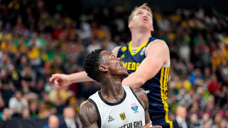 Dennis Schröder ja Mattias Markusson.