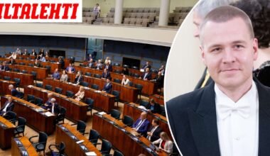 Jätti lämpimät kiitokset – Nämä olivat Eemeli Peltosen viimeiset sanat eduskunnan istunnossa